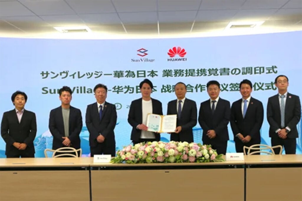 Huawei Sun Village MoU